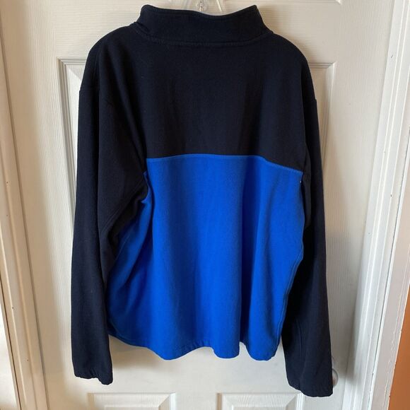 Lands’ End Men’s XXL Fleece Pullover 1/4 Zip Sweatshirt Outdoor Hiking - Picture 6 of 10